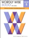 Wordly Wise 3000 Systematic Academic Vocabulary Development 3rd 9780838876084 Front Cover