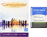 Bundle: Communicate! Loose-Leaf Version, 15th + MindTap Speech 1 Term (6 Months) Printed Access Card 15th 9781337062084 Front Cover