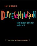 Differentiation From Planning to Practice, Grades 6-12 cover art