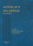 Advocacy on Appeal 3rd 9780314184085 Front Cover