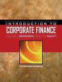 Introduction to Corporate Finance 2005 9780324406085 Front Cover