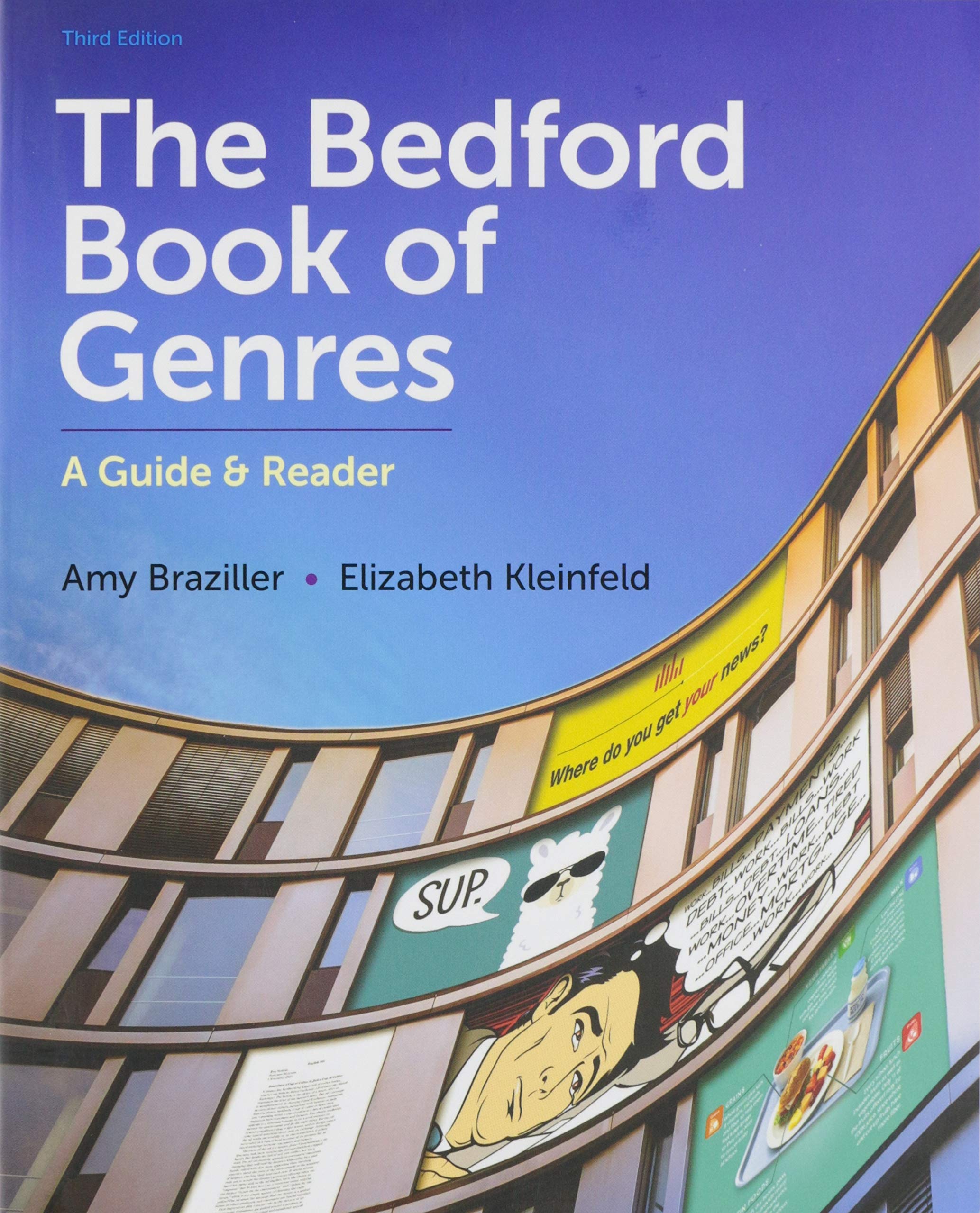 The Bedford Book of Genres: A Guide and Reader 3rd 9781319245085 Front Cover
