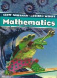 Scott Foresman Addison Wesley Math 2005 Student Edition Single Volume Grade 4  9780328117086 Front Cover
