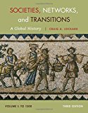 Societies, Networks, and Transitions: A Global History Since to 1500 cover art