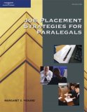 Job Placement Strategies for Paralegals 2007 9781418040086 Front Cover