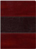 Holman Study Bible: NKJV Edition, Mahogany LeatherTouch Indexed  9781433605086 Front Cover