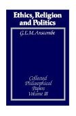 Collected Philosophical Papers Ethics of Religion  9780631133087 Front Cover