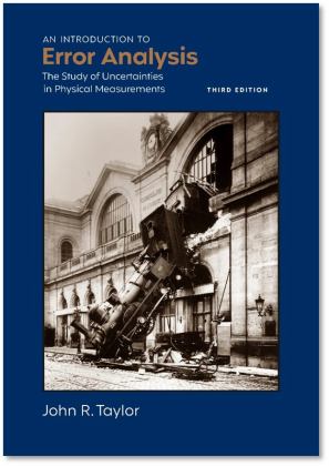     INTRODUCTION TO ERROR ANALYSIS  9781940380087 Front Cover