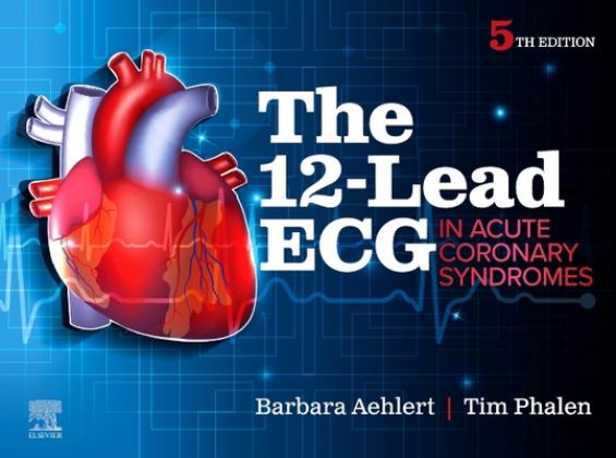     12-LEAD ECG IN ACUTE CORONARY SYNDR  9780443122088 Front Cover