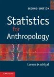 Statistics for Anthropology 2nd 2012 9780521147088 Front Cover