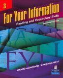 For Your Information 3 Reading and Vocabulary Skills