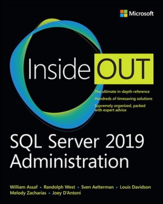 SQL Server 2019 Administration Inside Out  9780135561089 Front Cover