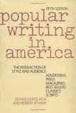 Popular Writing in America The Interaction of Style and Audience cover art
