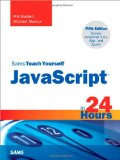Javascript in 24 Hours  cover art