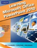 Learning Microsoft Office Powerpoint 2010  cover art