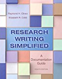 Research Writing Simplified A Documentation Guide Plus NEW MyWritingLab -- Access Card Package cover art