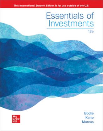 Essentials of Investments 12th 9781265450090 Front Cover