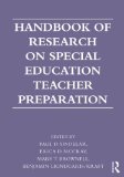 Handbook of Research on Special Education Teacher Preparation  9780415893091 Front Cover