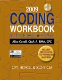 2009 Coding Workbook for the Physician's Office 2009 9781435484092 Front Cover