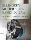 Ellinger's Modern Banking Law 5th 9780199232093 Front Cover