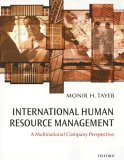 International Human Resource Management A Multinational Company Perspective 2005 9780199258093 Front Cover