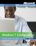 Exam 70-680 Windows 7 Configuration cover art