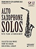Rubank Book of Alto Saxophone Solos - Intermediate Level: Book/Online Audio  9781495065095 Front Cover