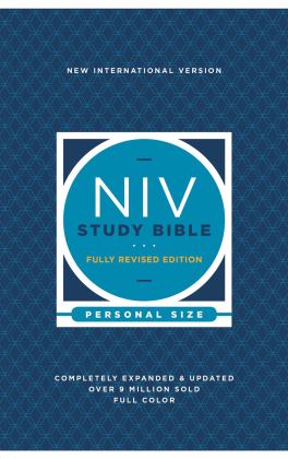 Holy Bible: New International Version, Study Bible, Personal Size, Paperback, Red Letter, Comfort Print  9780310449096 Front Cover