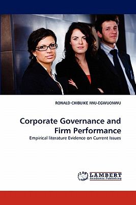 Corporate Governance and Firm Performance 2010 9783843376099 Front Cover