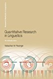 Quantitative Research in Linguistics An Introduction cover art