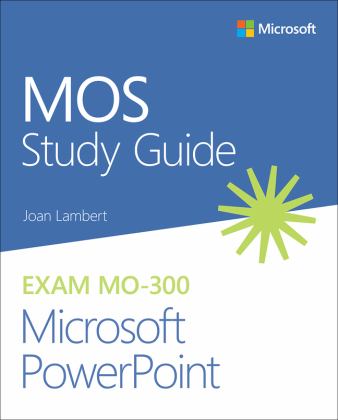 MOS Study Guide for Microsoft PowerPoint Exam MO-300  9780136628101 Front Cover