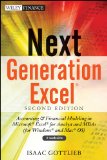 Next Generation Excel Modeling in Excel for Analysts and MBAs (for MS Windows and Mac OS) cover art