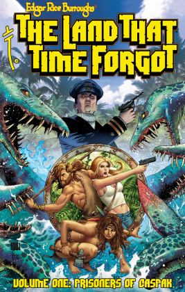 Edgar Rice Burroughs the Land That Time Forgot Graphic Novel TPB  9781945205101 Front Cover