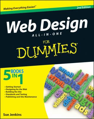 Web Design All-In-One for Dummies  cover art
