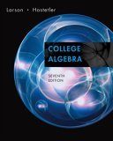 College Algebra  cover art