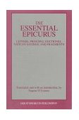 Essential Epicurus Letters, Principal Doctrines, Vatican Sayings, and Fragments 1993 9780879758103 Front Cover