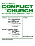 How to Manage Conflict in the Church Understanding and Managing Conflict cover art
