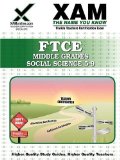 FTCE Middle Grades Social Science 5-9 Teacher Certification Test Prep Study Guide 2009 9781607870104 Front Cover