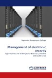 Management of Electronic Records 2010 9783838353104 Front Cover