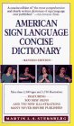 American Sign Language Concise Dictionary Revised Edition cover art