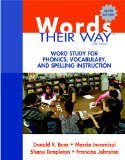 Words Their Way Word Study for Phonics, Vocabulary, and Spelling Instruction cover art