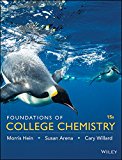 Foundations of College Chemistry 15th 9781118930106 Front Cover