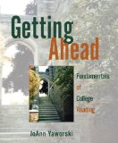 Getting Ahead Fundamentals of College Reading (with MyReadingLab Student Access Code Card) 1st 2008 9780205728107 Front Cover