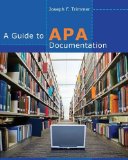 Guide to APA Documentation  cover art