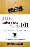 Job Interview Skills 101 : The Course You Forgot to Take cover art