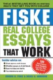 Fiske Real College Essays That Work 2nd 2009 Revised  9781402225109 Front Cover