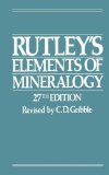 Rutley's Elements of Minerology 27th 1988 Revised  9780045490110 Front Cover