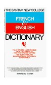 Bantam New College French and English Dictionary 1988 9780553274110 Front Cover