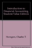 Introduction to Financial Accounting, Student Value Edition 11th 9780133251111 Front Cover