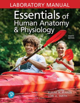 Essentials of Human Anatomy and Physiology Lab Manual 8th 9780137576111 Front Cover